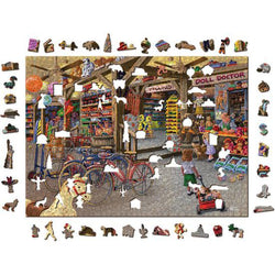 In the Toyshop 1000 Piece Wood Jigsaw Puzzle Wooden City (ONLINE ORDER ONLY)