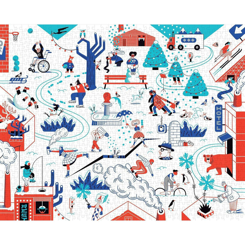 In the Winter 1000 Piece Jigsaw Puzzle PA Press (ONLINE ORDER ONLY)