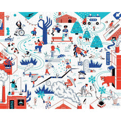 In the Winter 1000 Piece Jigsaw Puzzle PA Press (ONLINE ORDER ONLY)