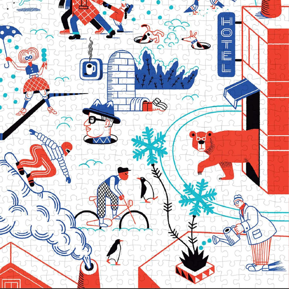In the Winter 1000 Piece Jigsaw Puzzle PA Press (ONLINE ORDER ONLY)