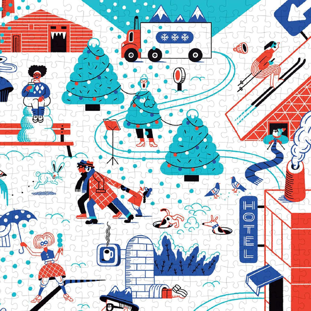 In the Winter 1000 Piece Jigsaw Puzzle PA Press (ONLINE ORDER ONLY)