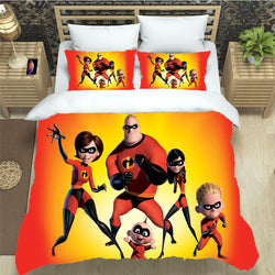 Incredibles Bedding Set Pattern Quilt Cover Without Filler (Online Order Only)