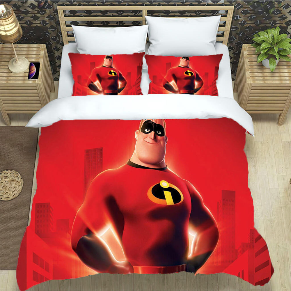 Incredibles Bedding Set Pattern Quilt Cover Without Filler (Online Order Only)