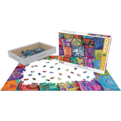 Indian Pillows 1000 Piece Jigsaw Puzzle Eurographics (ONLINE ORDER ONLY)