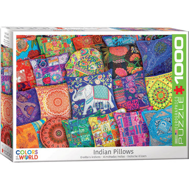 Indian Pillows 1000 Piece Jigsaw Puzzle Eurographics (ONLINE ORDER ONLY)