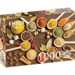 Indian Spices 1000 Piece Jigsaw Puzzle Enjoy (ONLINE ORDER ONLY)