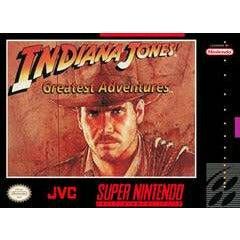 Indiana Jones' Greatest Adventures - Super Nintendo - (LOOSE) (Online Order Only)