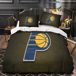 Indiana Pacers Bedding Set Duvet Cover Without Filler (Online Order Only)