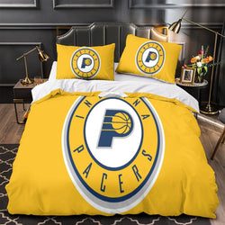 Indiana Pacers Bedding Set Duvet Cover Without Filler (Online Order Only)