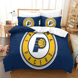 Indiana Pacers Bedding Set Duvet Cover Without Filler (Online Order Only)