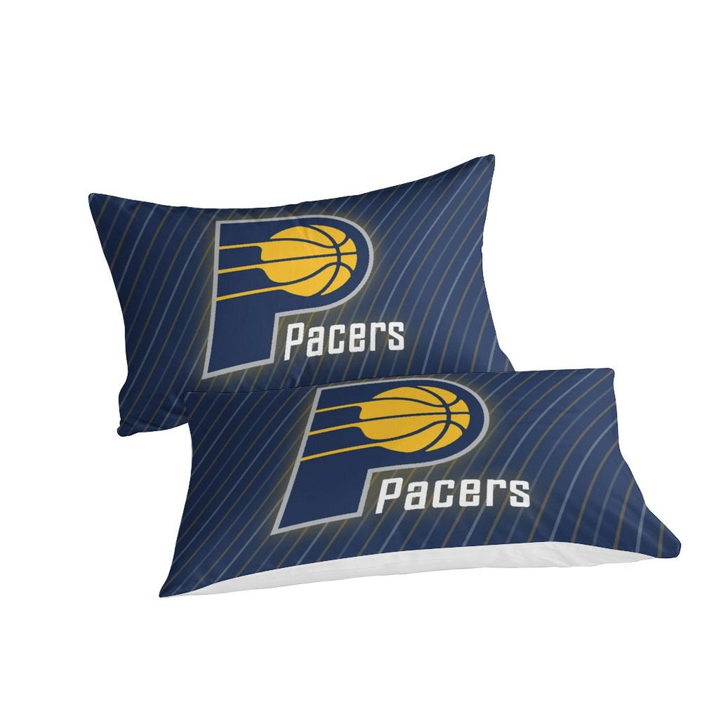 Indiana Pacers Bedding Set Duvet Cover Without Filler (Online Order Only)