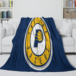 Indiana Pacers Blanket Flannel Fleece Throw Room Decoration (Online Order Only)