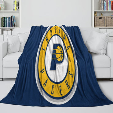Indiana Pacers Blanket Flannel Fleece Throw Room Decoration (Online Order Only)