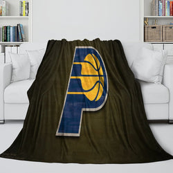 Indiana Pacers Blanket Flannel Fleece Throw Room Decoration (Online Order Only)