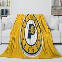 Indiana Pacers Blanket Flannel Fleece Throw Room Decoration (Online Order Only)