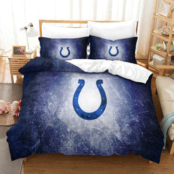 Indianapolis Colts Bedding Set Duvet Cover Without Filler (Online Order Only)