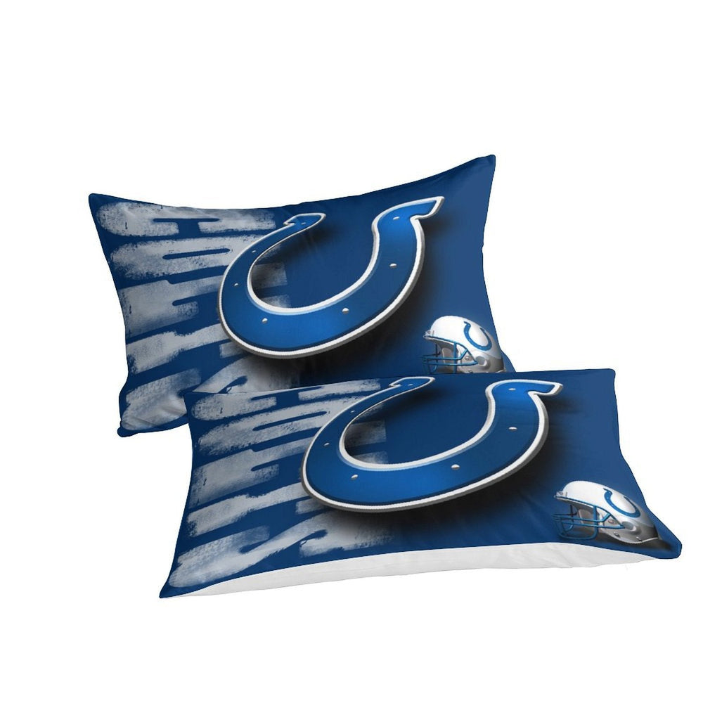 Indianapolis Colts Bedding Set Duvet Cover Without Filler (Online Order Only)