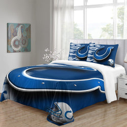Indianapolis Colts Bedding Set Duvet Cover Without Filler (Online Order Only)