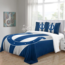 Indianapolis Colts Bedding Set Duvet Cover Without Filler (Online Order Only)
