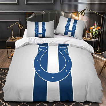 Indianapolis Colts Bedding Set Duvet Cover Without Filler (Online Order Only)