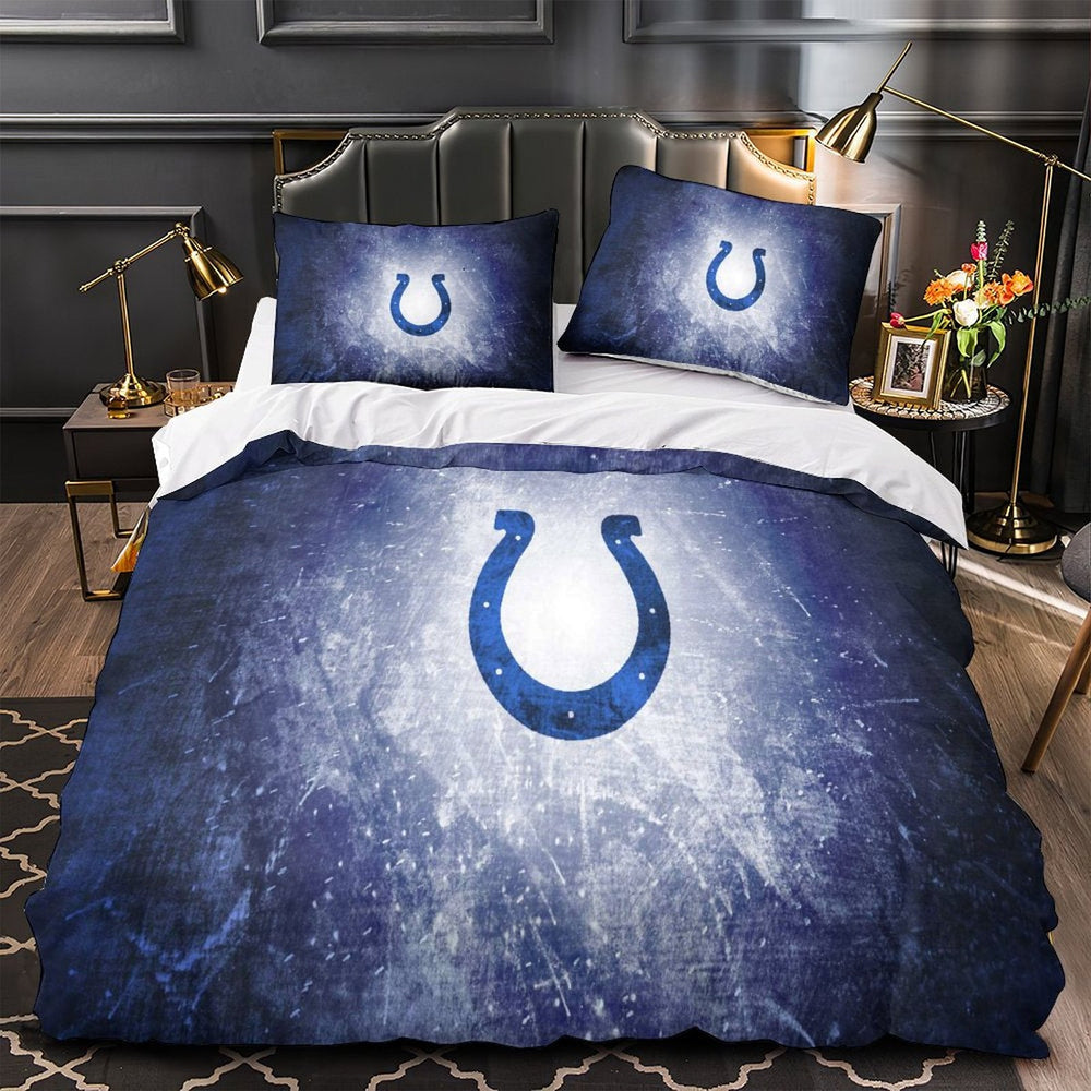 Indianapolis Colts Bedding Set Duvet Cover Without Filler (Online Order Only)