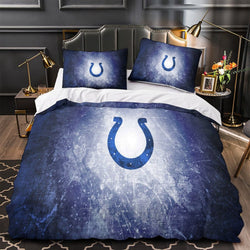 Indianapolis Colts Bedding Set Duvet Cover Without Filler (Online Order Only)