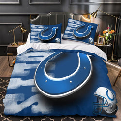 Indianapolis Colts Bedding Set Duvet Cover Without Filler (Online Order Only)