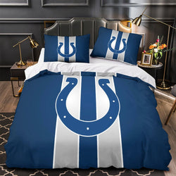 Indianapolis Colts Bedding Set Duvet Cover Without Filler (Online Order Only)