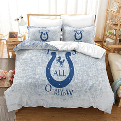 Indianapolis Colts Bedding Set Duvet Cover Without Filler (Online Order Only)