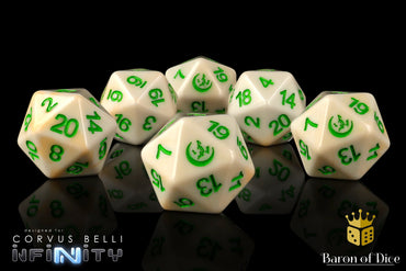 Infinity: N5 Haqqislam - Official Dice Set