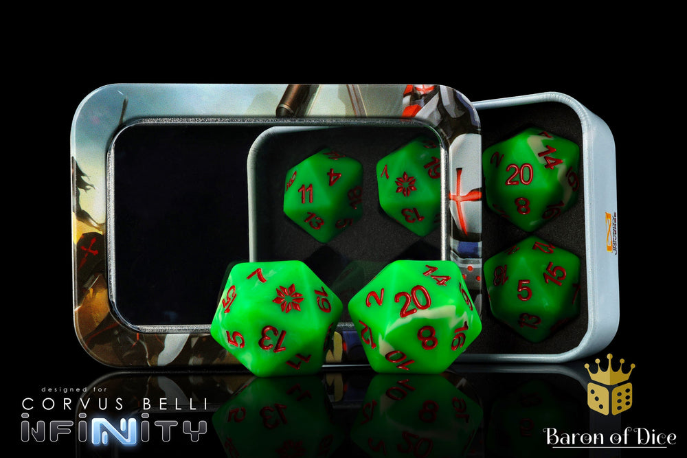 Infinity: Non-Aligned Armies (NA2) - Official Dice Set (ONLINE ORDER ONLY)