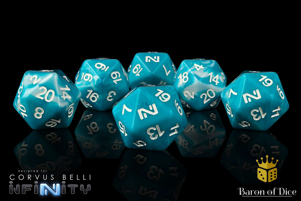 Infinity: N5 Hyperpower - Official Dice Set (ONLINE ORDER ONLY)