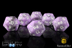Infinity: N5 Purple - Official Dice Set (ONLINE ORDER ONLY)