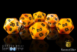 Infinity: N5 Asian Giant - Official Dice Set (ONLINE ORDER ONLY)