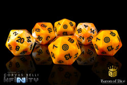 Infinity: N5 Invincible Army - Official Dice Set (ONLINE ORDER ONLY)