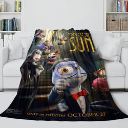 Inspector Sun Blanket Flannel Fleece Throw Room Decoration (Online Order Only)
