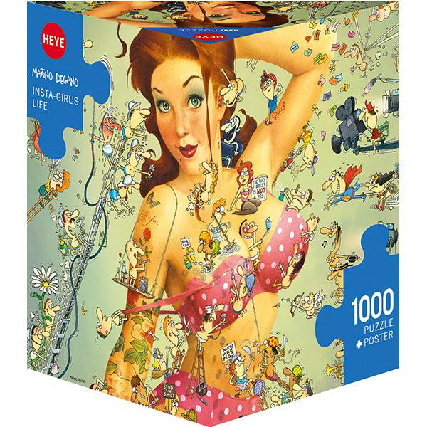 Insta-Girl's Life 1000 Piece Jigsaw Puzzle Heye (ONLINE ORDER ONLY)