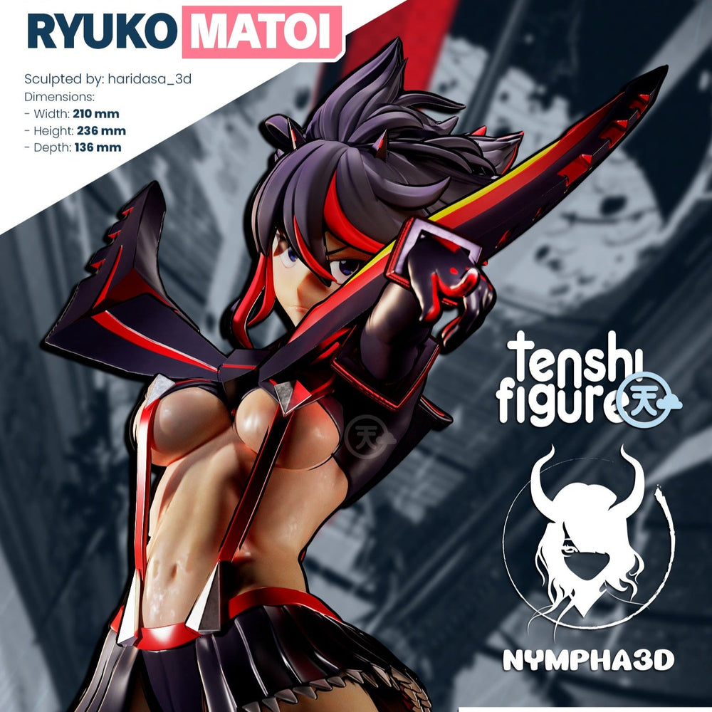 Ryuko Matoi - Kill La Kill / Akame Ga Kill! - 1:8 Scale - Tenshi (ONLINE ORDER ONLY)