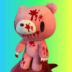 PINK Standing Very Bloody Gloomy Bear 18" Plush (ONLINE ORDER ONLY)