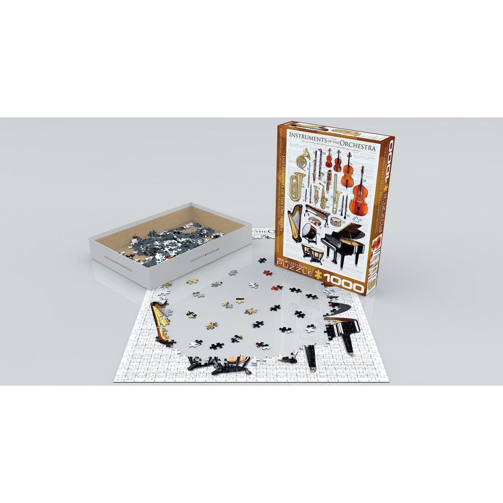 Instruments of the Orchestra 1000 Piece Jigsaw Puzzle Eurographics (ONLINE ORDER ONLY)