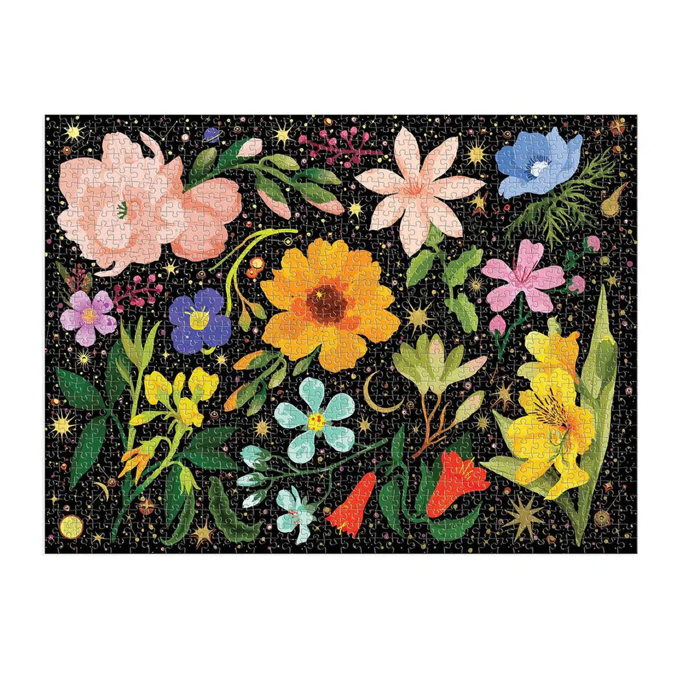 Intergalactic Flora 1000 Piece Jigsaw Puzzle Galison (ONLINE ORDER ONLY)