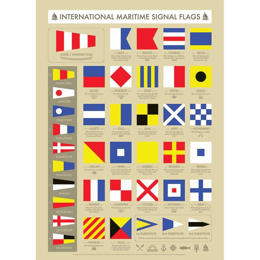 International Maritime Signal Flags 1000 Piece Jigsaw Puzzle Cobble Hill (ONLINE ORDER ONLY)