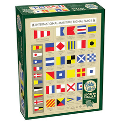 International Maritime Signal Flags 1000 Piece Jigsaw Puzzle Cobble Hill (ONLINE ORDER ONLY)