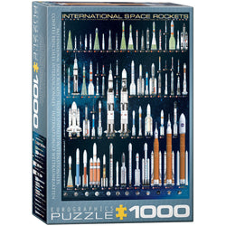 International Space Rockets 1000 Piece Jigsaw Puzzle Eurographics (ONLINE ORDER ONLY)