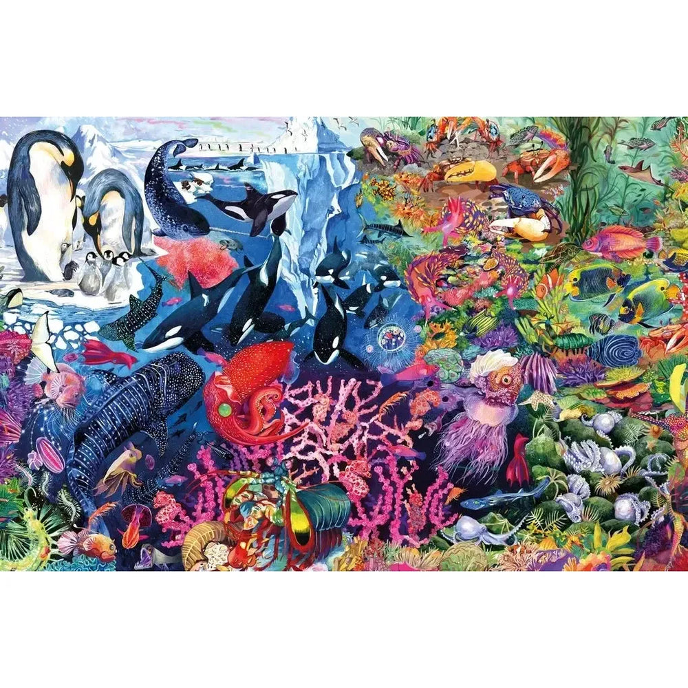 Into the Deep 180 Piece Sharing Jigsaw Puzzle Laurence King (ONLINE ORDER ONLY)