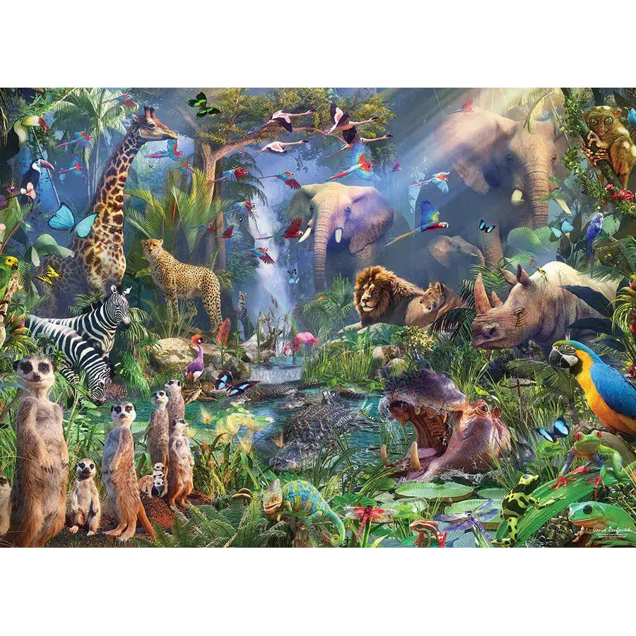 Into the Jungle 1000 Piece Jigsaw Puzzle Cobble Hill (ONLINE ORDER ONLY)