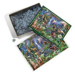 Into the Jungle 1000 Piece Jigsaw Puzzle Cobble Hill (ONLINE ORDER ONLY)