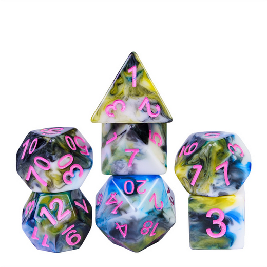 Into the Bog RPG Dice Set (ONLINE ORDER ONLY)