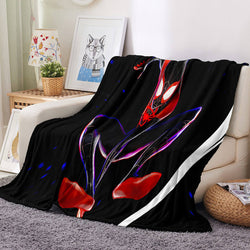 Into the Spider-Verse Gwen Blanket Flannel Throw Room Decoration (Online Order Only)