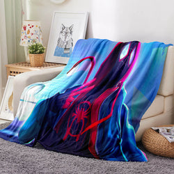 Into the Spider-Verse Gwen Blanket Flannel Throw Room Decoration (Online Order Only)